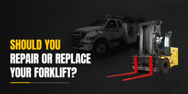 Should You Repair Or Replace Your Forklift?