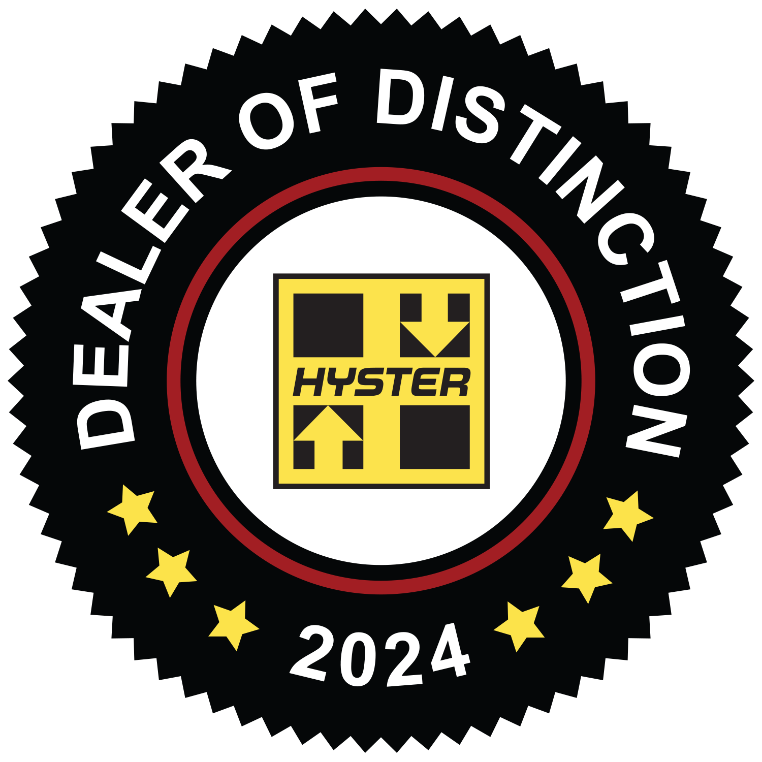 Hyster 2024 DOD color logo